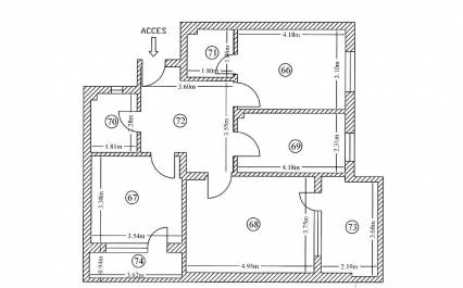 Apartament 3 camere, Rosu (Chiajna) - Rezervelor / LIDL