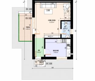 Casa (tip duplex), 4 camere, 141m², Bragadiru, Independentei